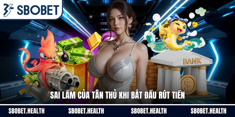 Sai lầm của tân thủ khi bắt đầu rút tiền